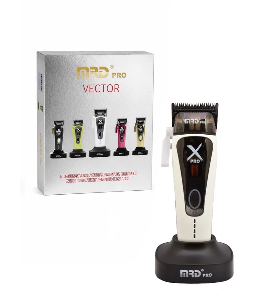ماشین اصلاح حرفه‌ای MRD PRO HC-999C white | موتور Vector و تیغه 440C — تصویر ۸