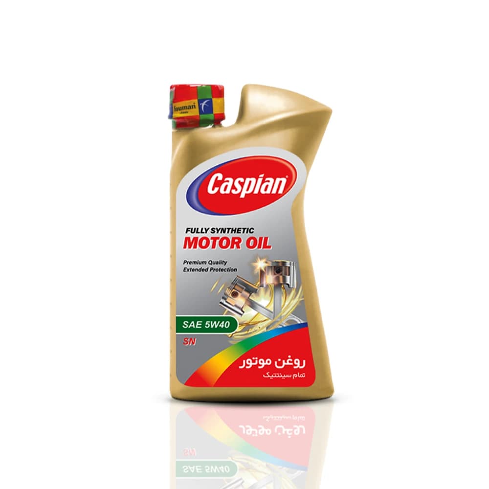 روغن موتور کاسپین 5W-40 SN (1 لیتری) — تصویر ۲
