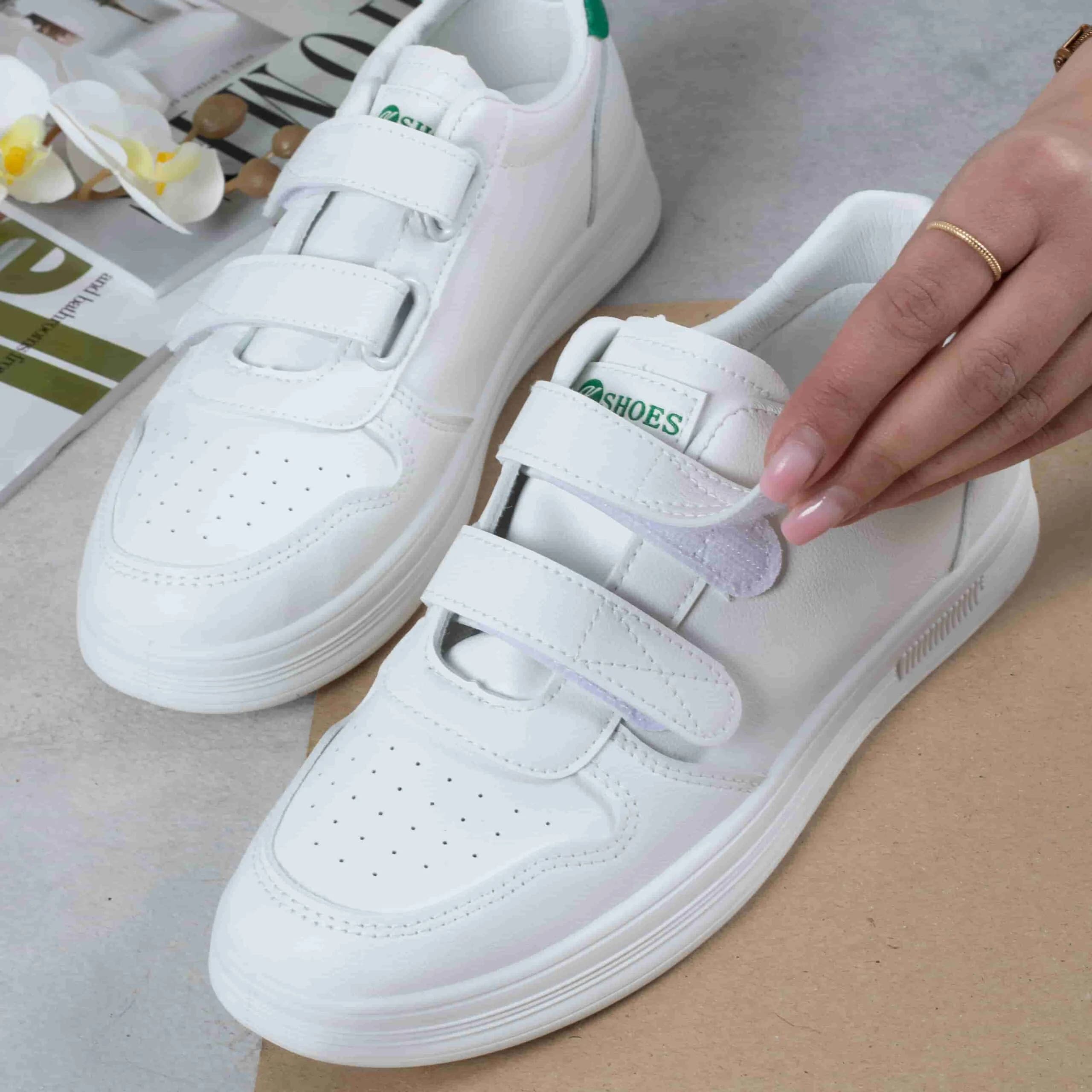 کتونی دخترونه خارجی دو چسب K SHOES — تصویر ۵