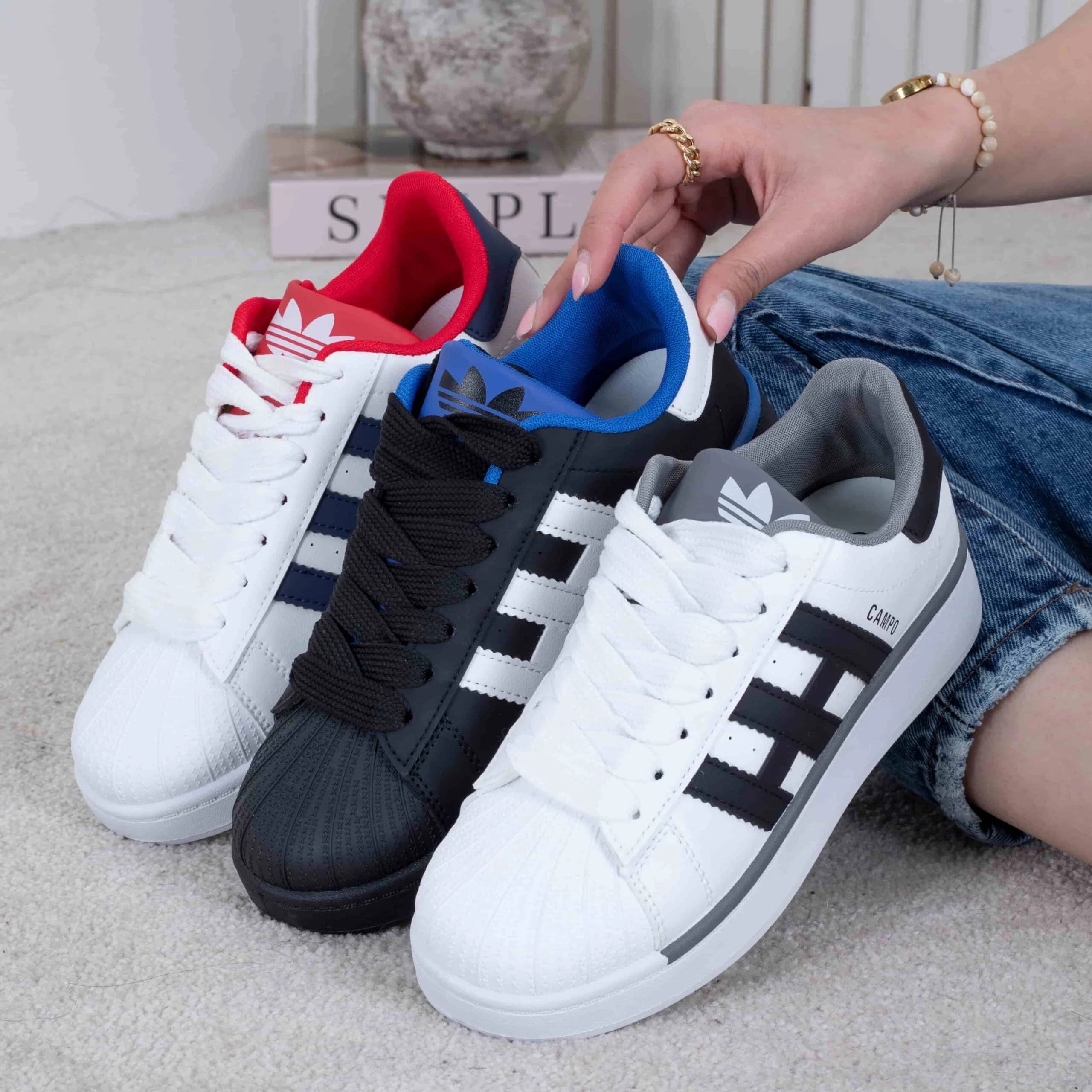 کتونی دخترانه وارداتی ADIDAS CAMPU — تصویر ۵