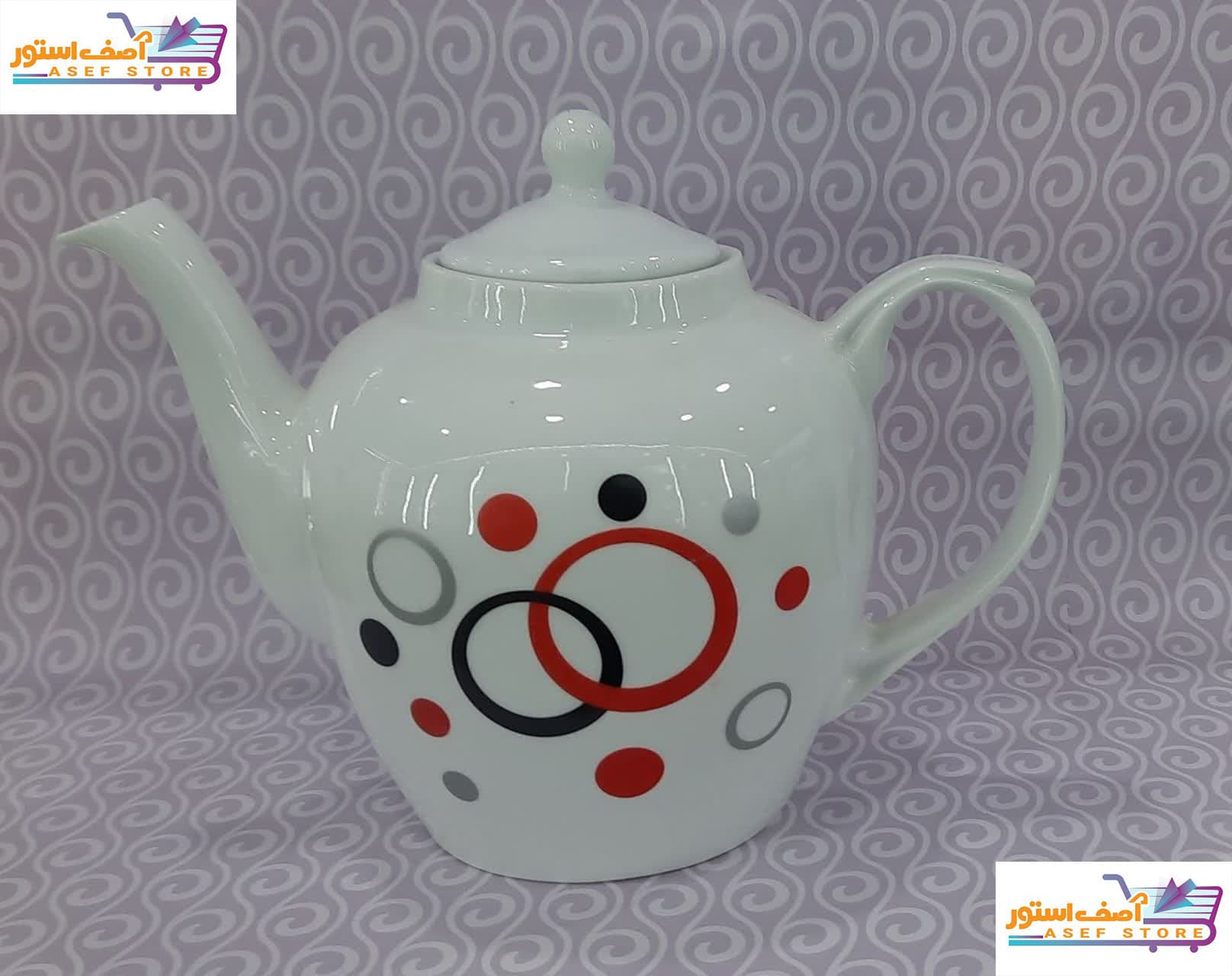 قوری مجلسی در 3 طرح المپیک – ماربل -شای عربی — تصویر ۷