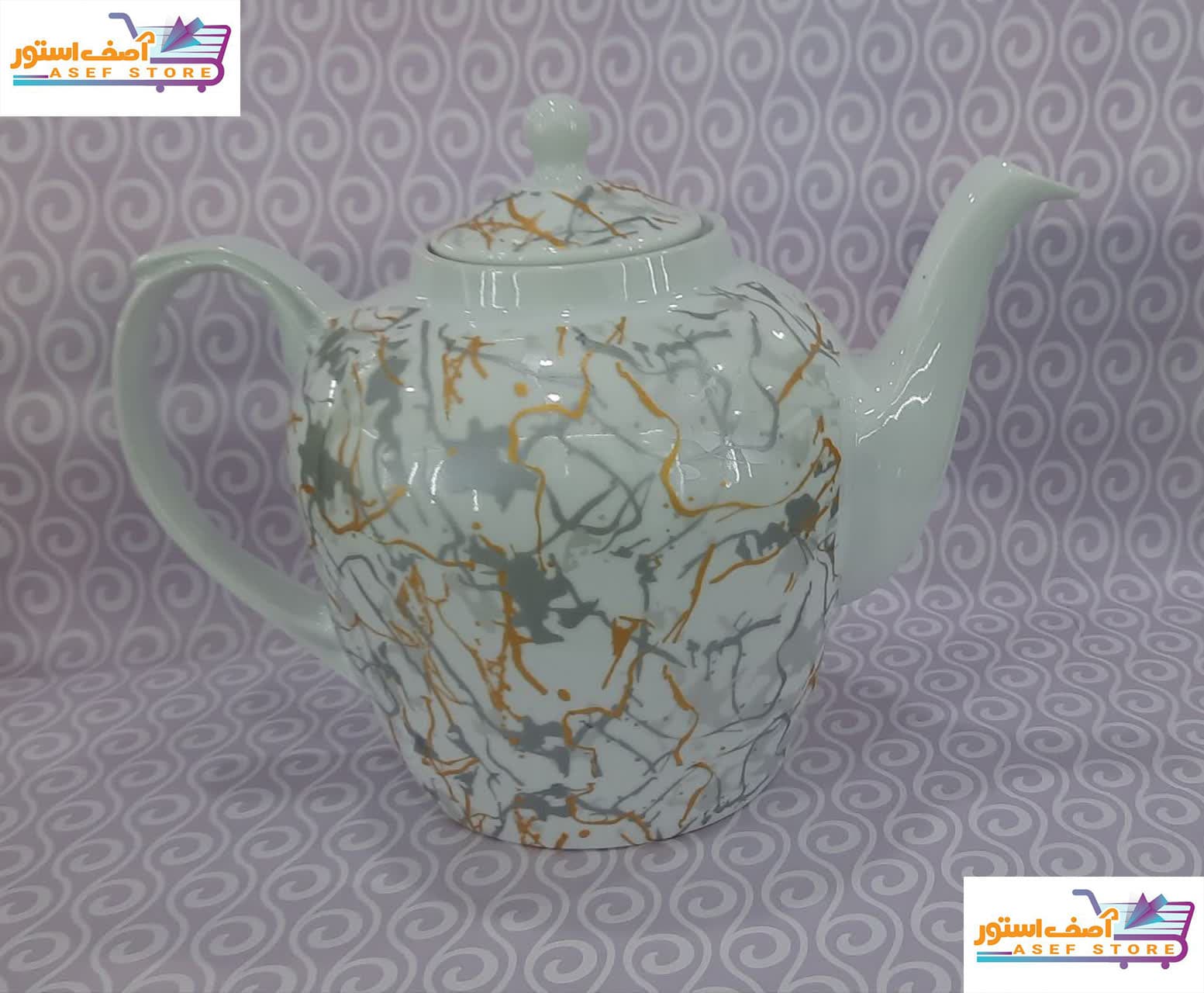 قوری مجلسی در 3 طرح المپیک – ماربل -شای عربی — تصویر ۶