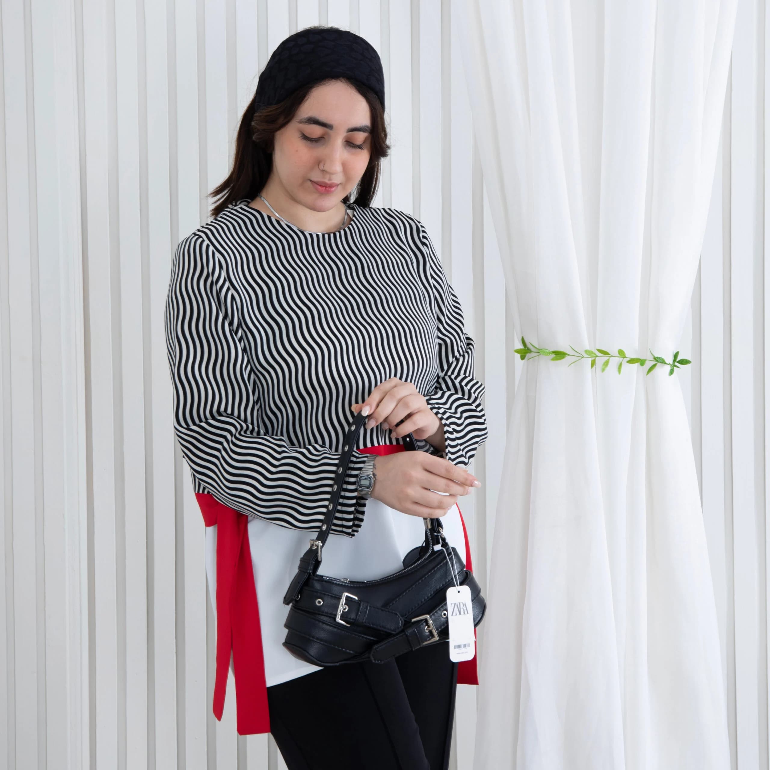 شومیز سایز بزرگ ترکیبی BENITA — تصویر ۸