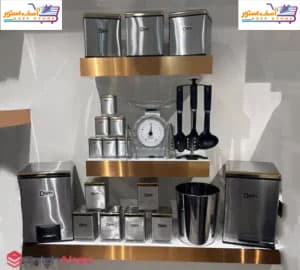 سرویس آشپزخانه استیل مربع DSM