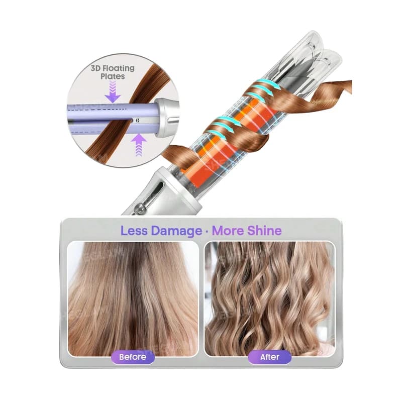 فر کننده چرخشی مو شیگلم Airflow سایز 32 — تصویر ۳