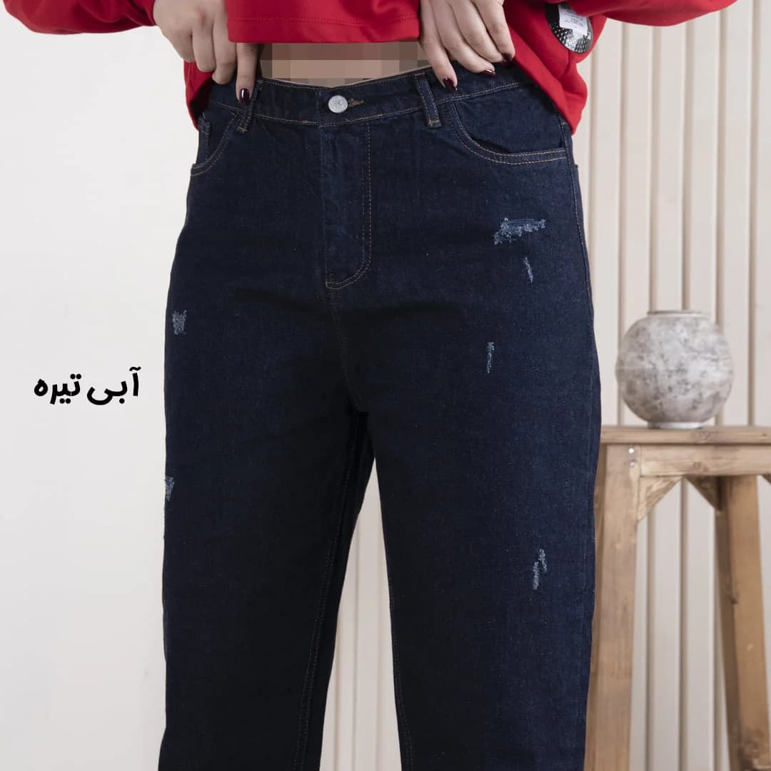 شلوار جین دخترونه مام MOBAMO 5218 — تصویر ۳