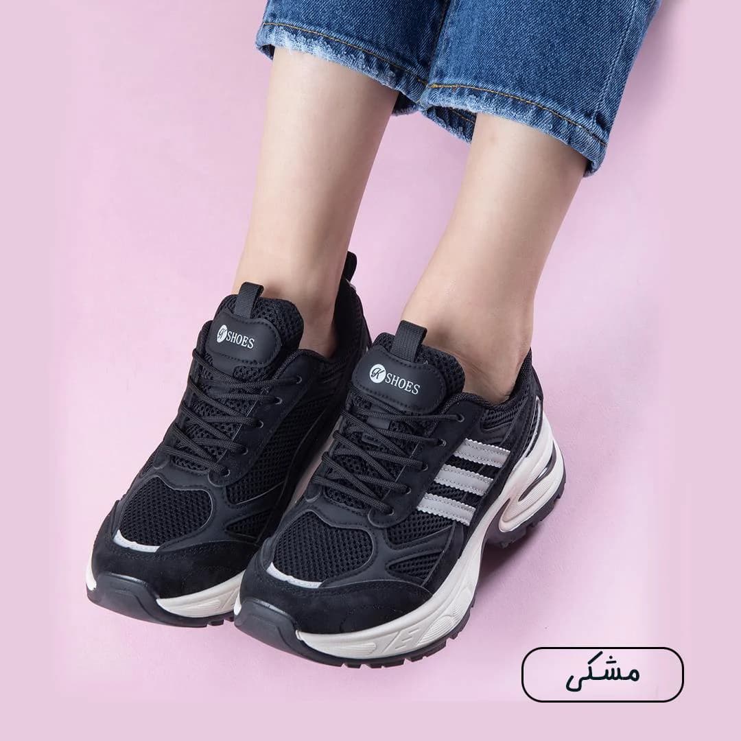 کتونی دخترانه خارجی سه خط K SHOES — تصویر ۸