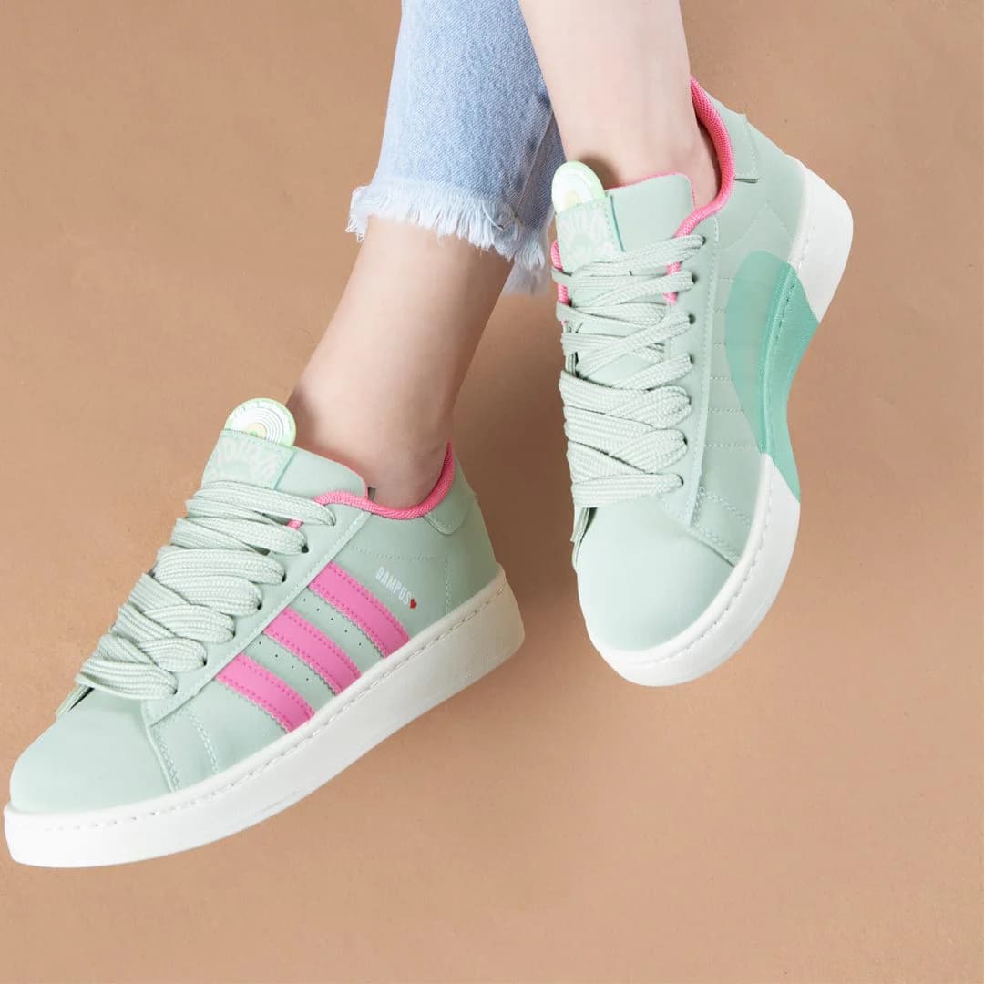 کتونی دخترانه خارجی ADIDAS CAMPUS — تصویر ۶
