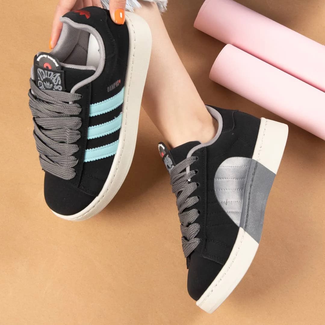کتونی دخترانه خارجی ADIDAS CAMPUS — تصویر ۸
