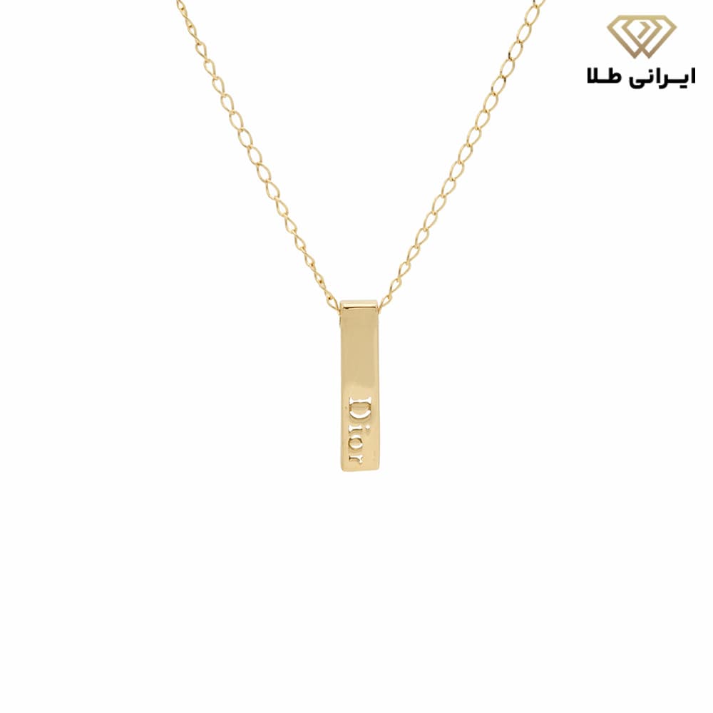 گردنبند طلا زنانه مدل دیور