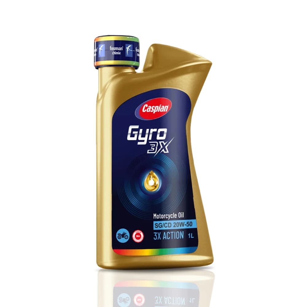 روغن موتور جیرو 3X کاسپین 20W-50 SG (1 لیتری) — تصویر ۲