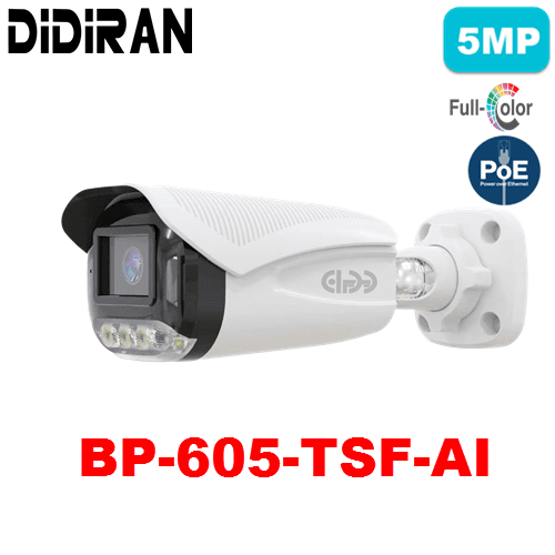 دوربین 5MP شبکه دیدایران BP-605-TSF-AI