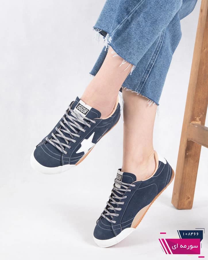 کتونی زنونه جیر GOLDEN GOOSE/MEMA — تصویر ۵