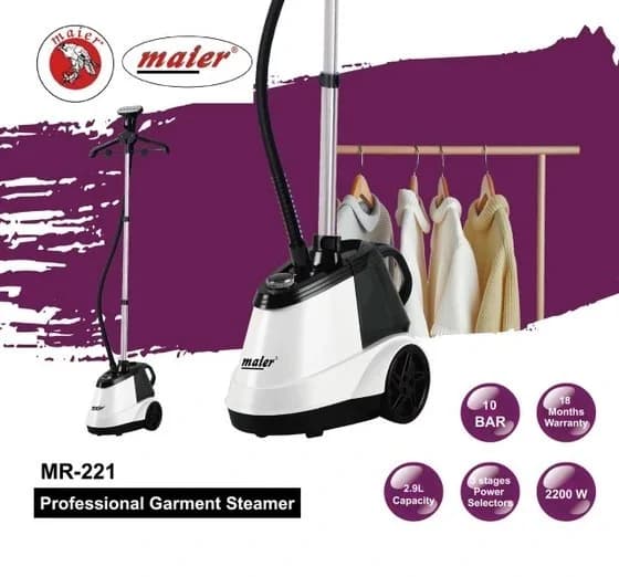 اتو بخار ایستاده 2000 وات مایر مدل MR-221 — تصویر ۳