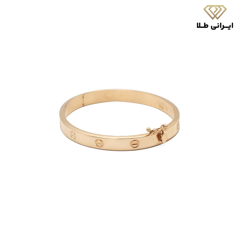 دستبند کارتیر لاو طلا زنانه