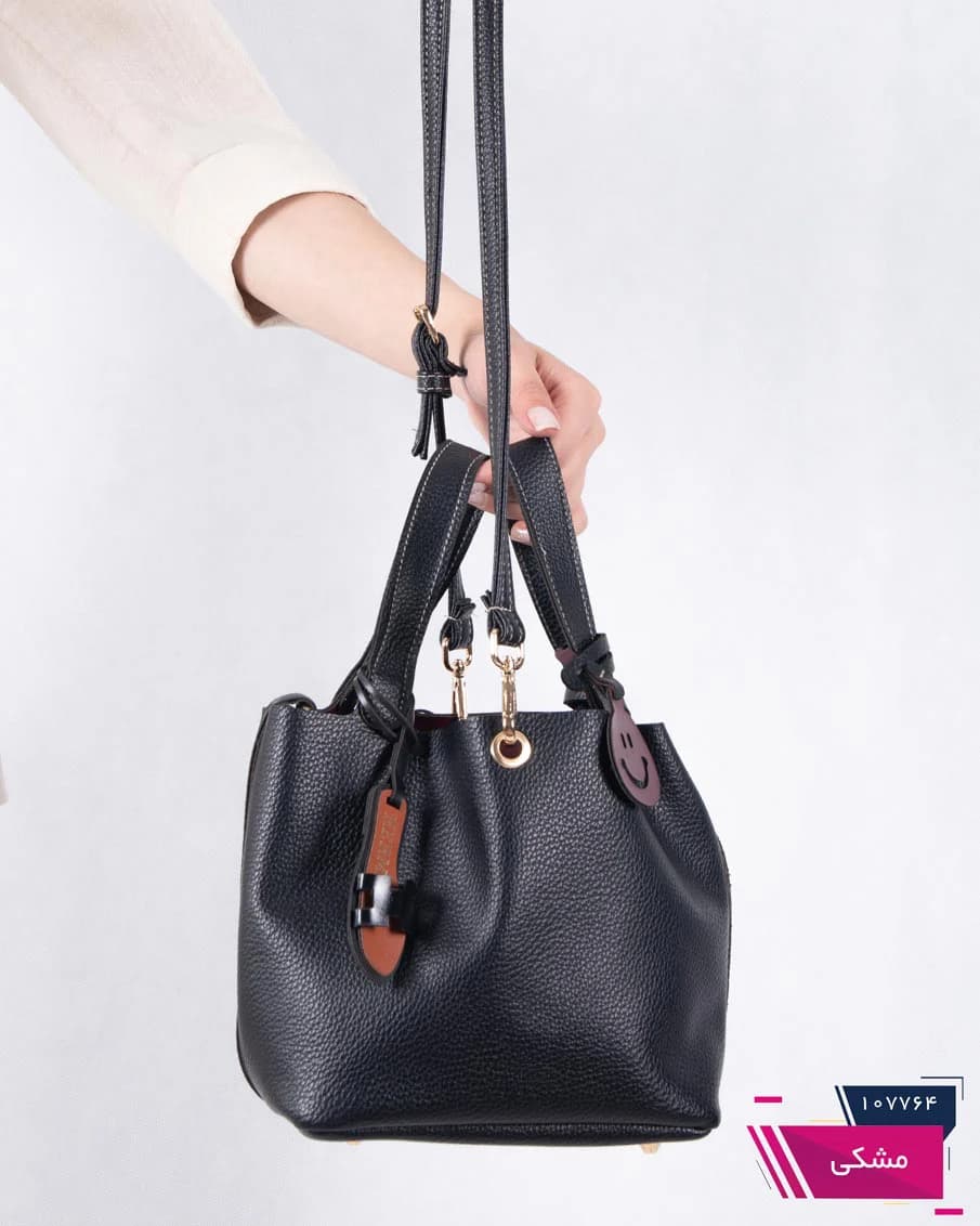 کیف جمع شو چارم دار HERMES 1255 — تصویر ۳