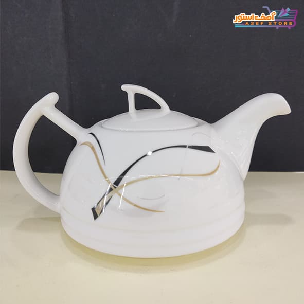 کتری و قوری روگازی کف چدن تابناک 5/5 لیتری — تصویر ۲