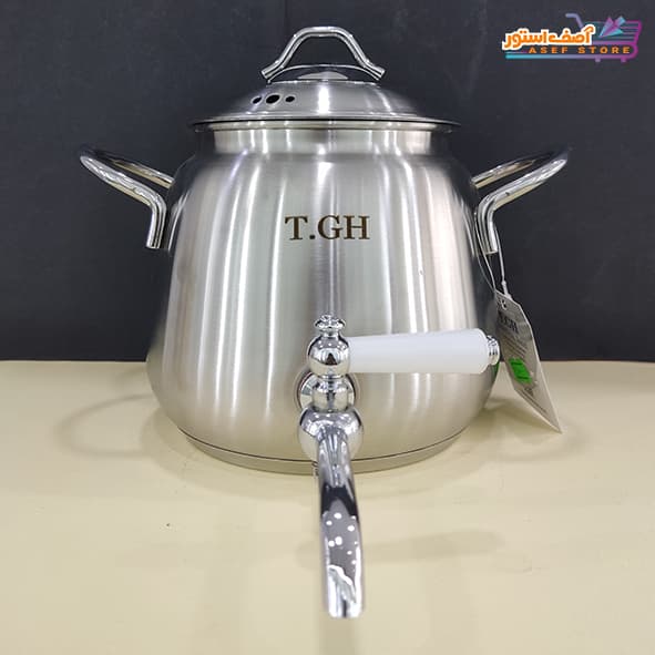 کتری روگازی کف چدن تابناک قیطاسی 2/5 لیتری — تصویر ۹