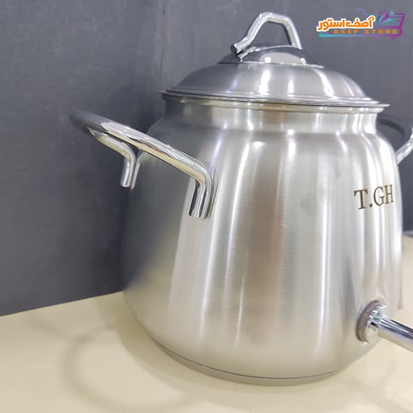 کتری روگازی کف چدن تابناک قیطاسی 2/5 لیتری — تصویر ۱۰