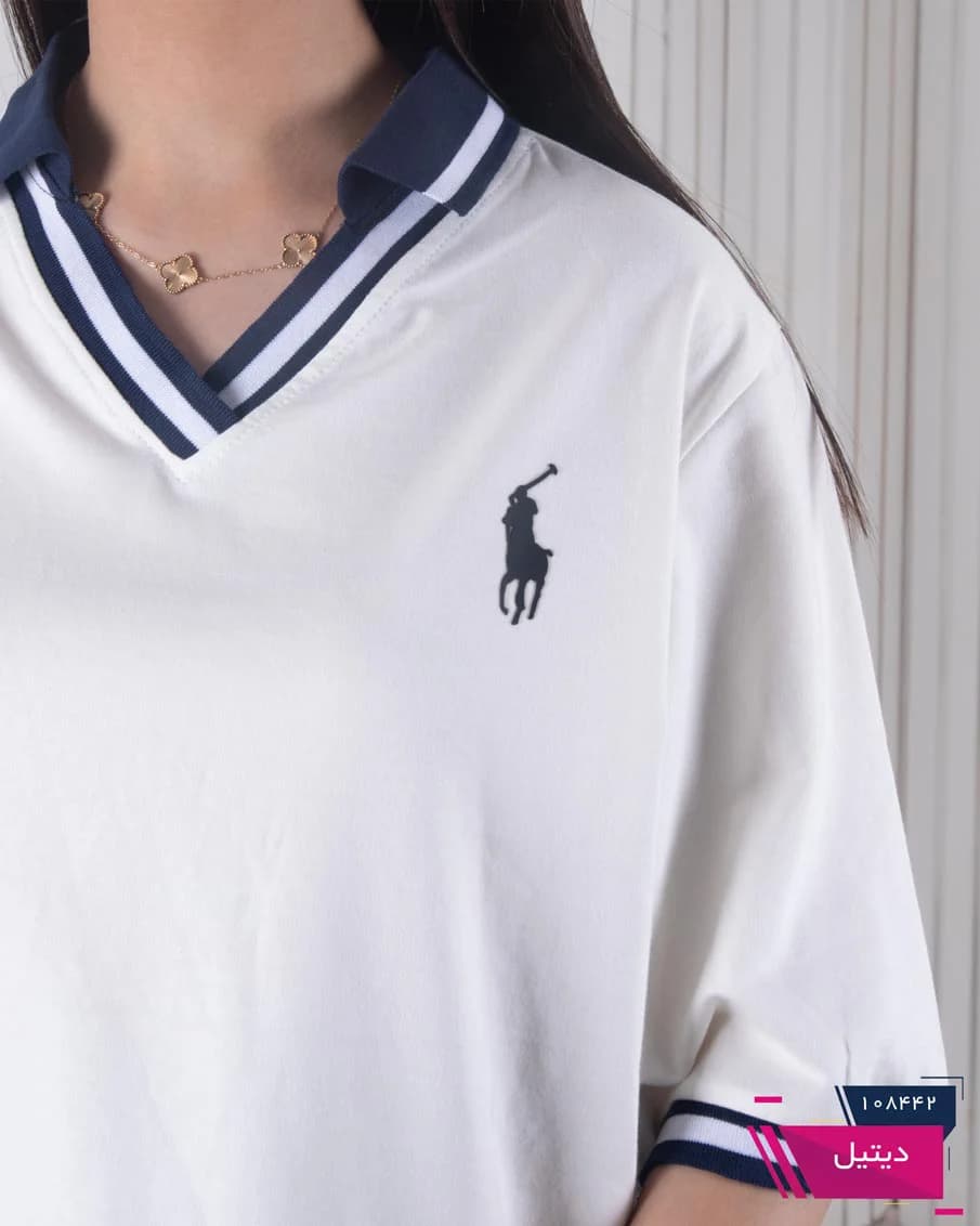 پلوشرت زنونه وارداتی U.S POLO ASSN — تصویر ۱۰