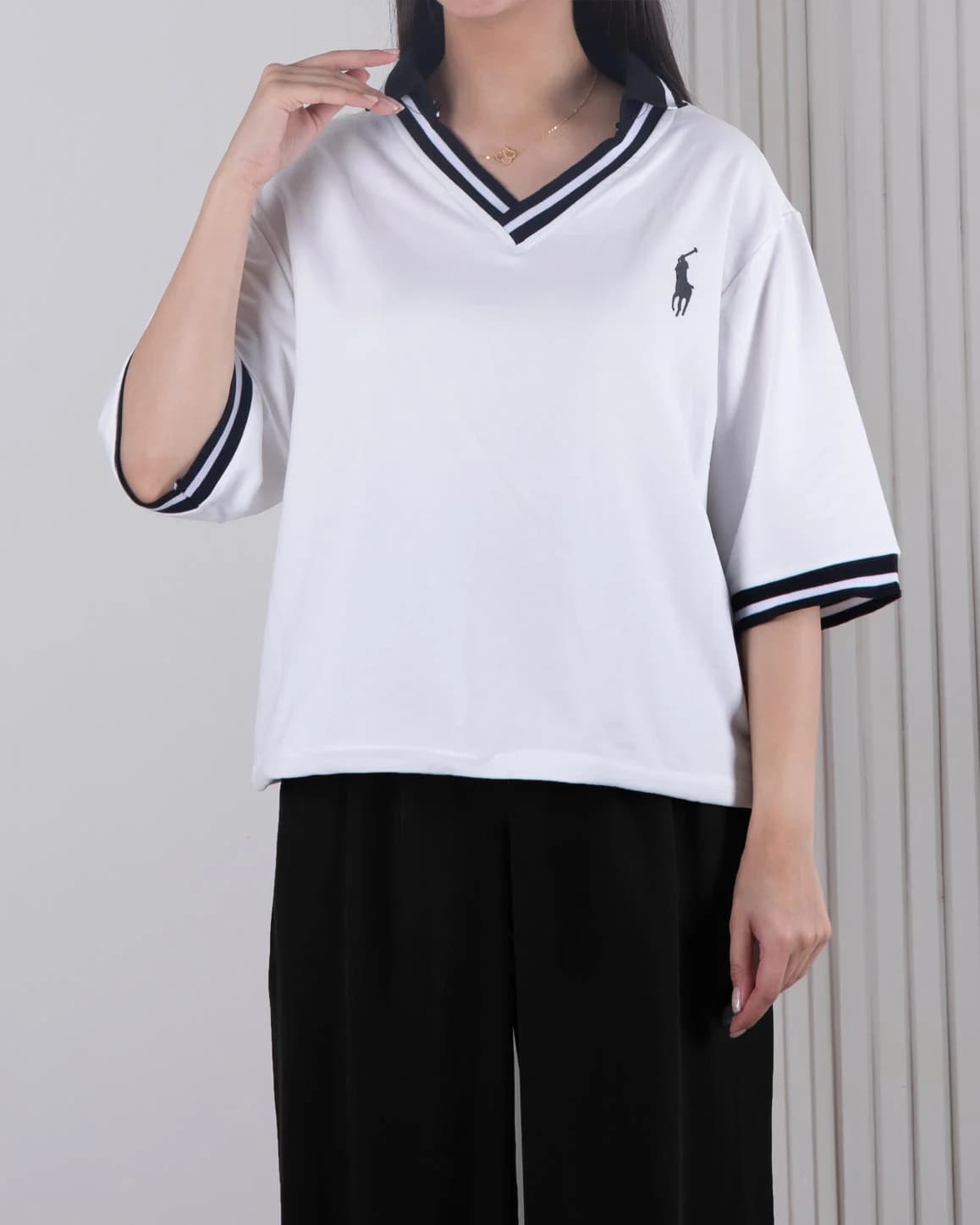پلوشرت زنونه وارداتی U.S POLO ASSN — تصویر ۶
