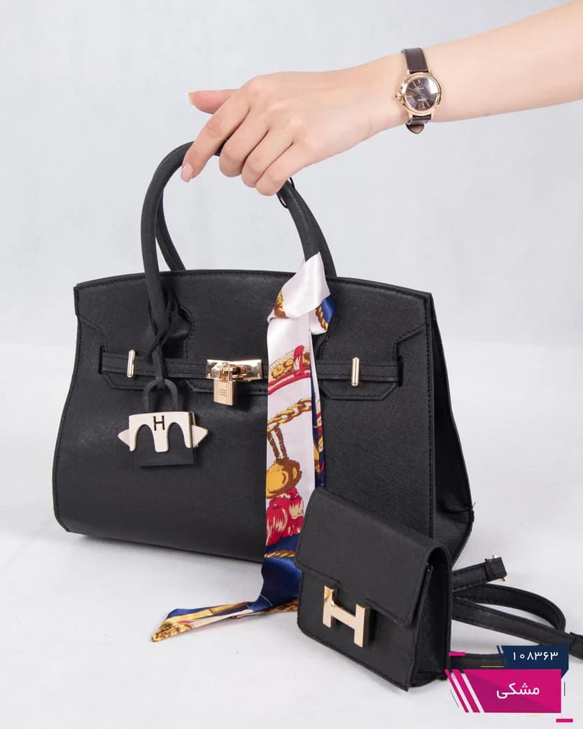 کیف زنونه دو قلو HERMES 1341 — تصویر ۲