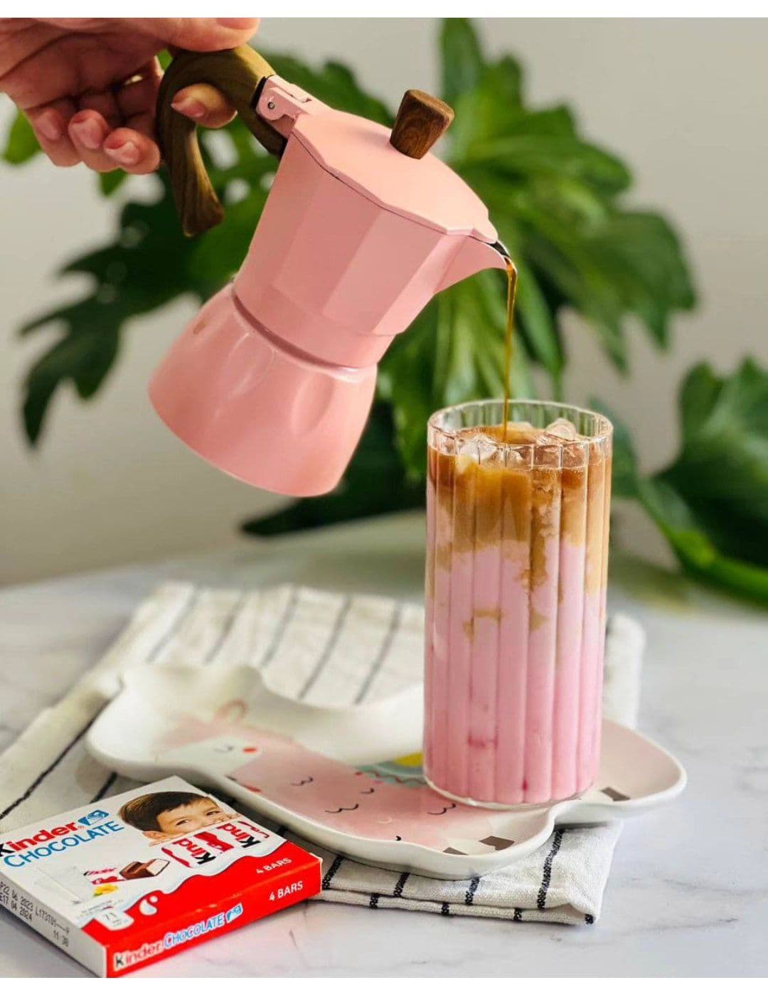 لیوان پیرکس شیاردار