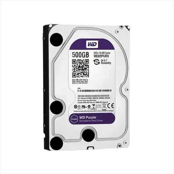 هارد دیسک 500GB وسترن بنفش شرکتی — تصویر ۲