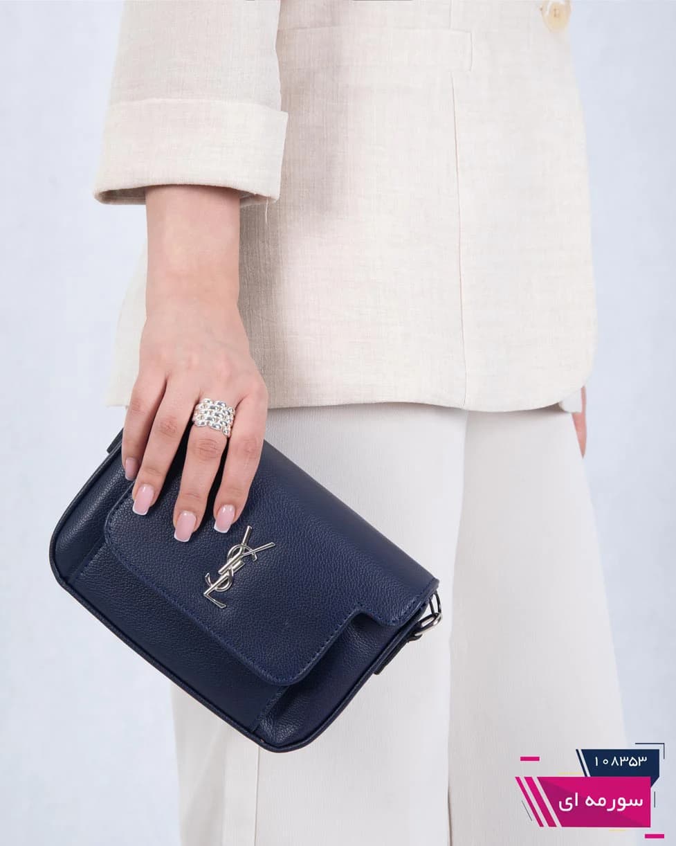 کیف زنونه پاکتی YSL 1196 — تصویر ۱۱