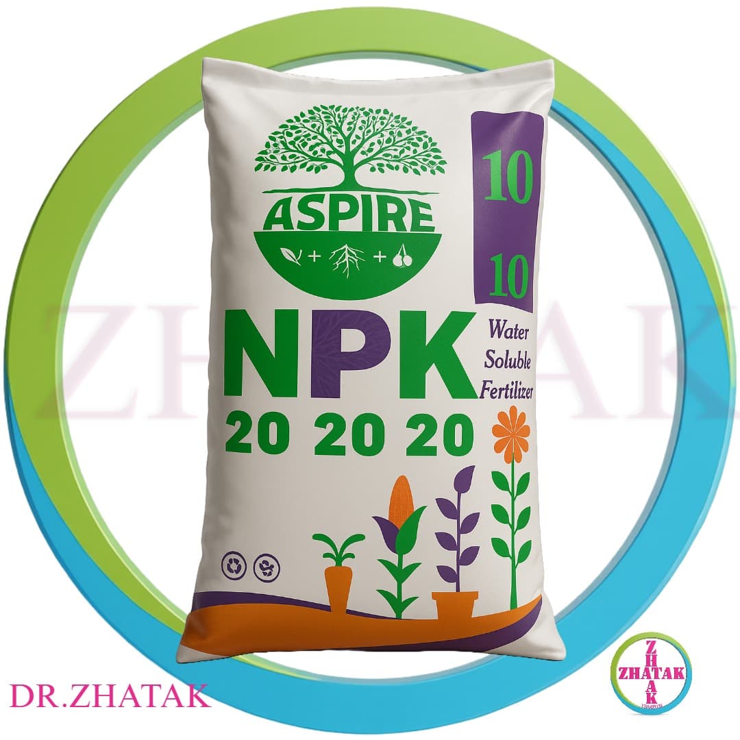 کود سه بیست سوین شیمی (ASPIRE 20-20-20) | کود کامل متعادل، محلول و غنیشده با اسیدآمینه — تصویر ۴
