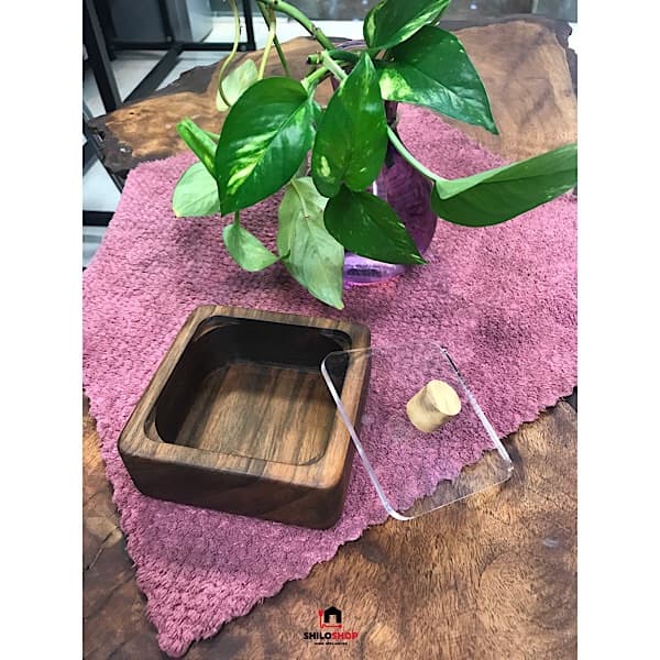 اردو خوری چوبی تک خانه سبزهوم مدل 001 — تصویر ۲