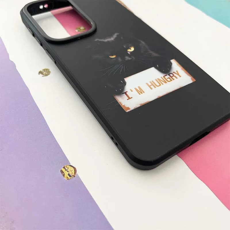 قاب گوشی Galaxy A57 سامسونگ PC طرح گربه کد 992 — تصویر ۲