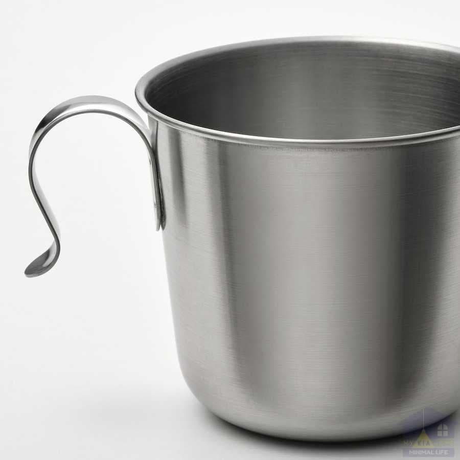 ماگ استیل ایکیا مدل GRILLTIDER ست 2 عددی — تصویر ۲