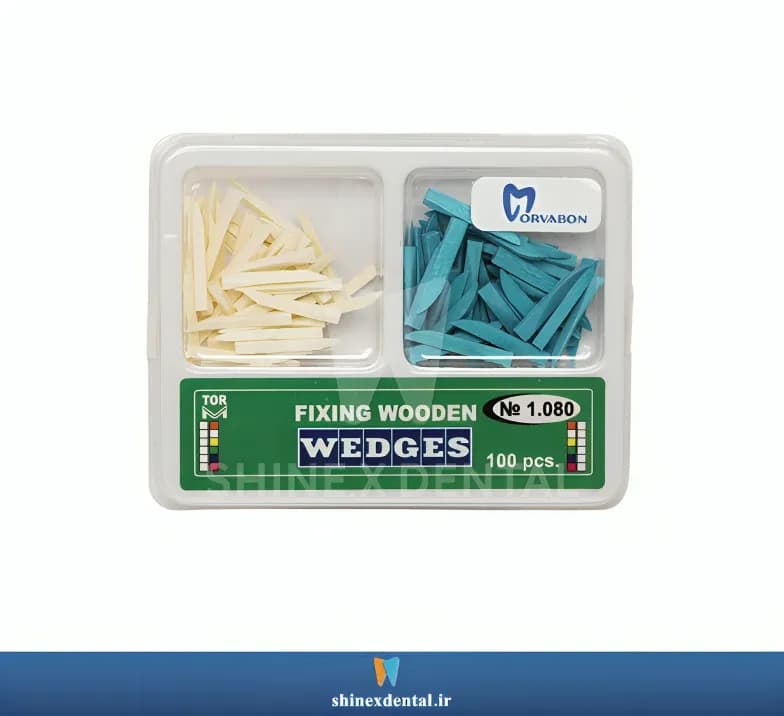 وج آناتومیک دو رنگ _ Fixing Wooden Wedges 1.080
