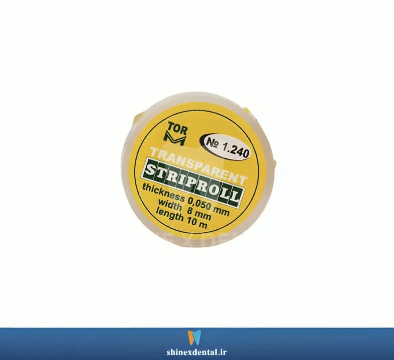 نوار سلولوئیدی شفاف رولی _ Transparent Striproll