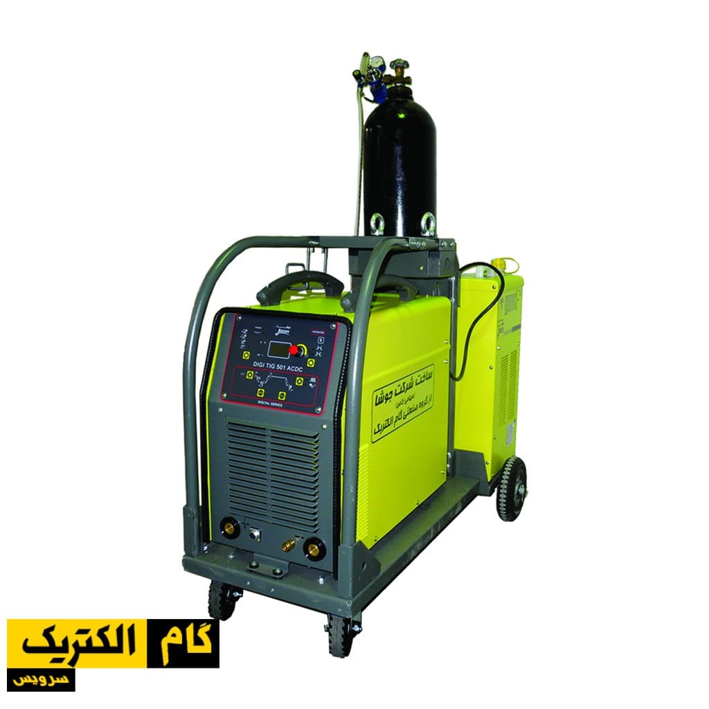دستگاه جوش تيگ AC/DC اینورتر دیجیتال گام الکتریک (جوشا) مدل DIGITIG 501 AC-DC — تصویر ۲