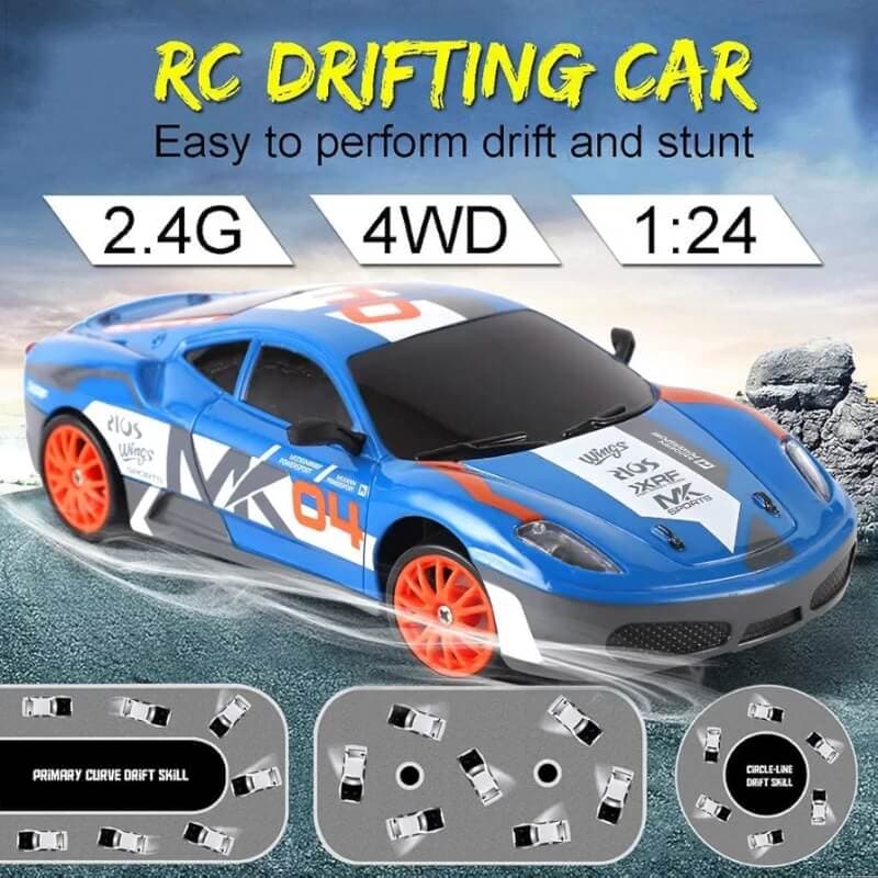 ماشین کنترلی Xshion RC Drift Car مدل 124 — تصویر ۱۰
