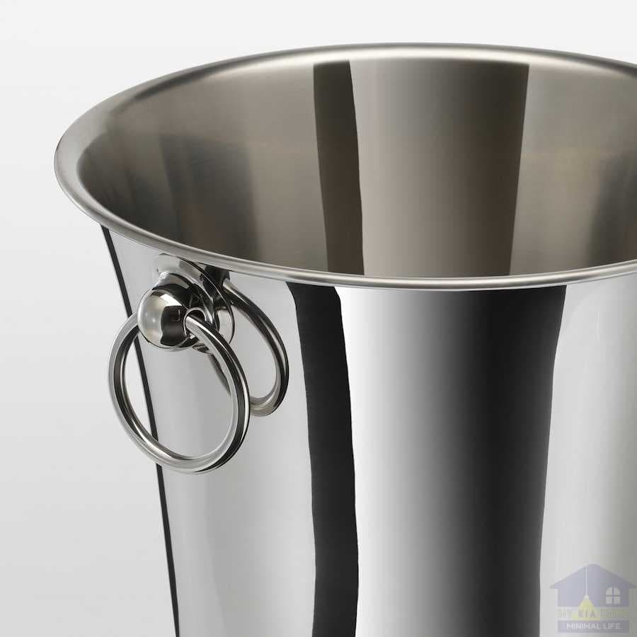 سطل یخ استیل ایکیا مدل SOLDRANKT — تصویر ۳