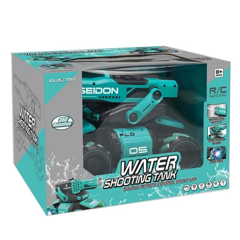 اسباب بازی کنترلی مدل تانک آبپاش طرح شارژی کد SL-8013A — تصویر ۳