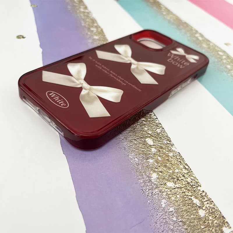 قاب گوشی iPhone 13 / 14 آیفون چری طرح پاپیون کد 986 — تصویر ۴