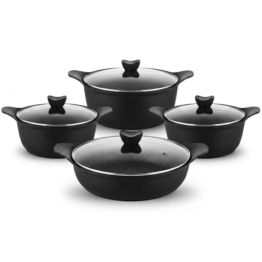 سرویس قابلمه 8 پارچه گرانیتی بست — تصویر ۴