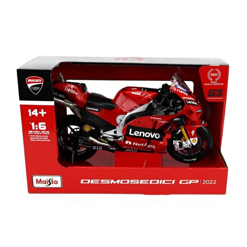 ماکت موتور DUCATI Lenovo برند Maisto – مقیاس 1/6 آیتم 32229 — تصویر ۱۲