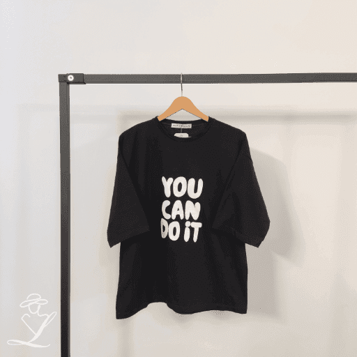 تیشرت باکسی YOU CAN DO IT — تصویر ۱۰