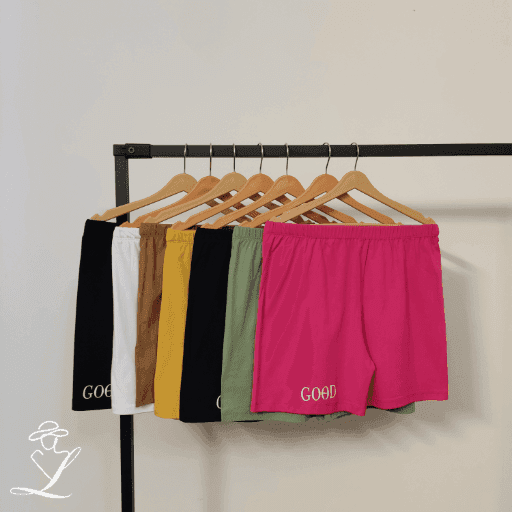 کراپ شورتک GOOD VIBES — تصویر ۲