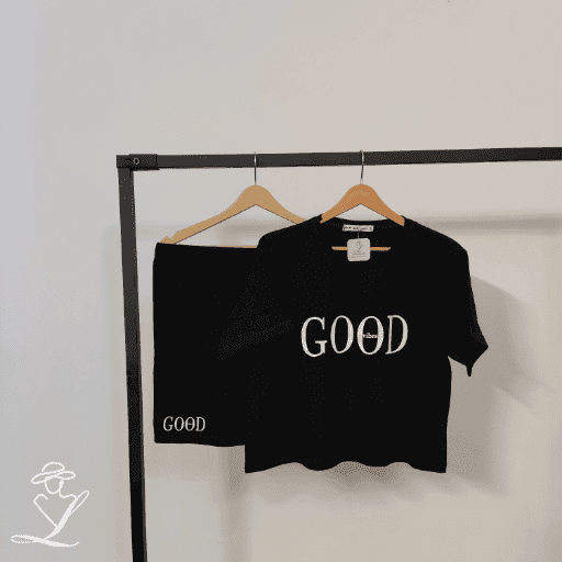 کراپ شورتک GOOD VIBES — تصویر ۳