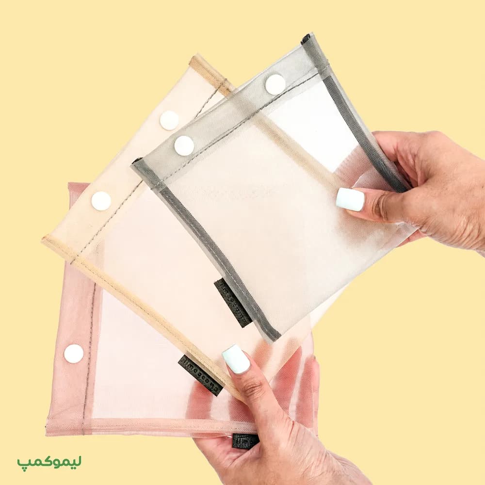 پک رنگی کیف توری سه عددی — تصویر ۱۱