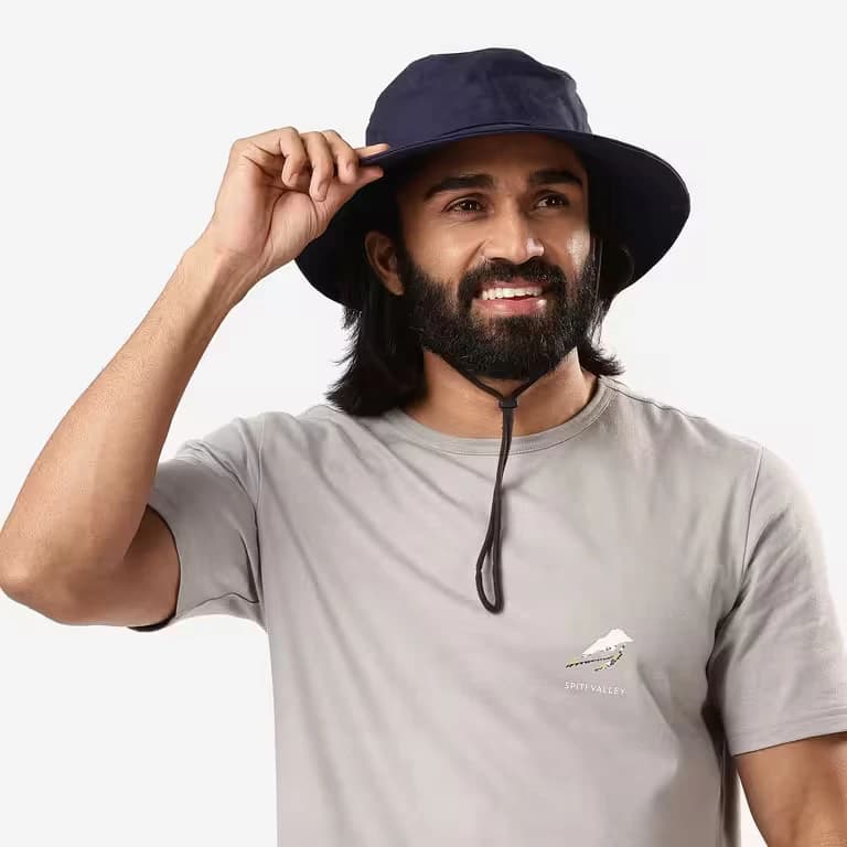 کلاه دور گرد TRAVEL 100 HAT BLUE — تصویر ۲