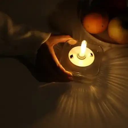 کندل لایت چراغ اضطراری آب و نمک — تصویر ۶