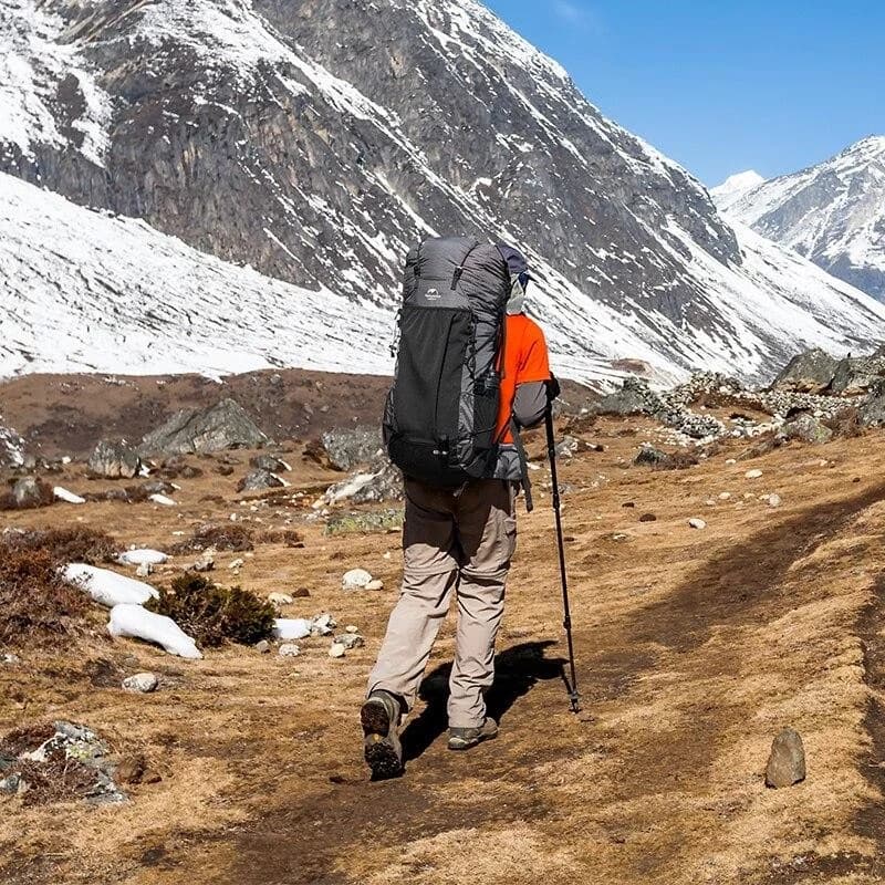 کوله‌ پشتی کوهنوردی 5+40 لیتری نیچرهایک مدل Naturehike Rock NH20BB113 — تصویر ۹