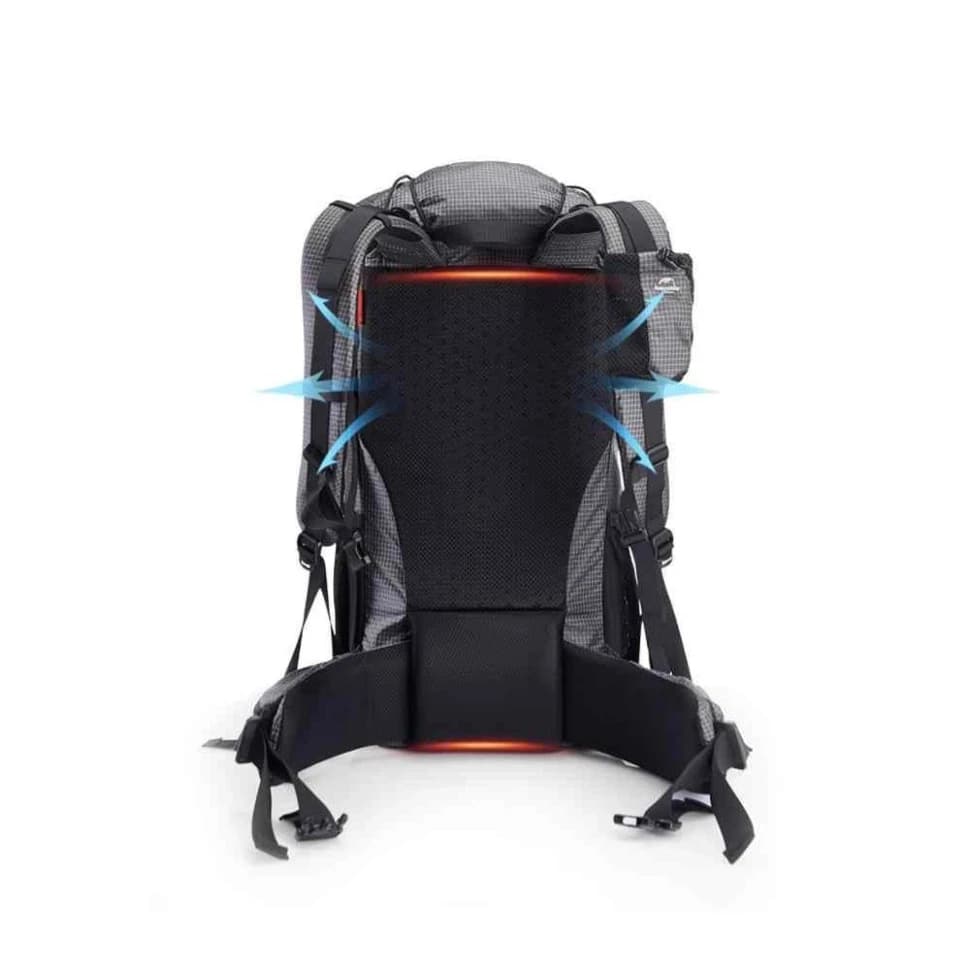 کوله‌ پشتی کوهنوردی 5+40 لیتری نیچرهایک مدل Naturehike Rock NH20BB113 — تصویر ۲